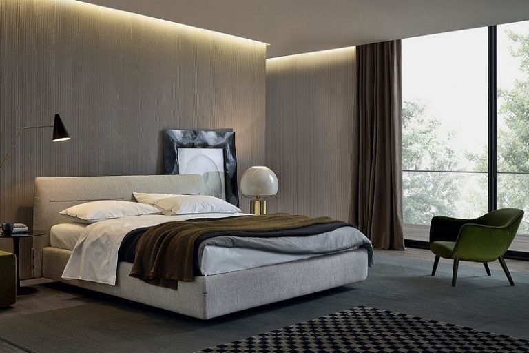 Как применить однотонные обои в интерьере