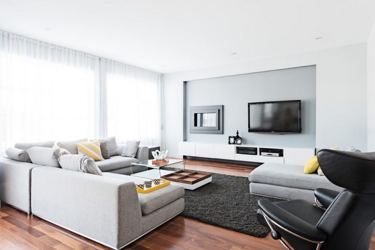 Правила эргономичного расположения мебели в гостиной