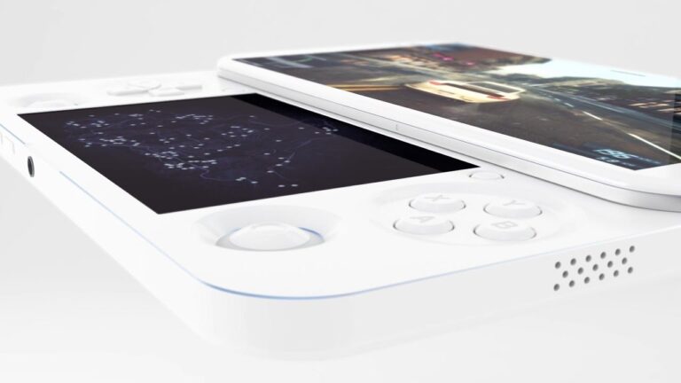 Двухэкранная смартфон-приставка PGS сможет запускать полноценные PC-игры