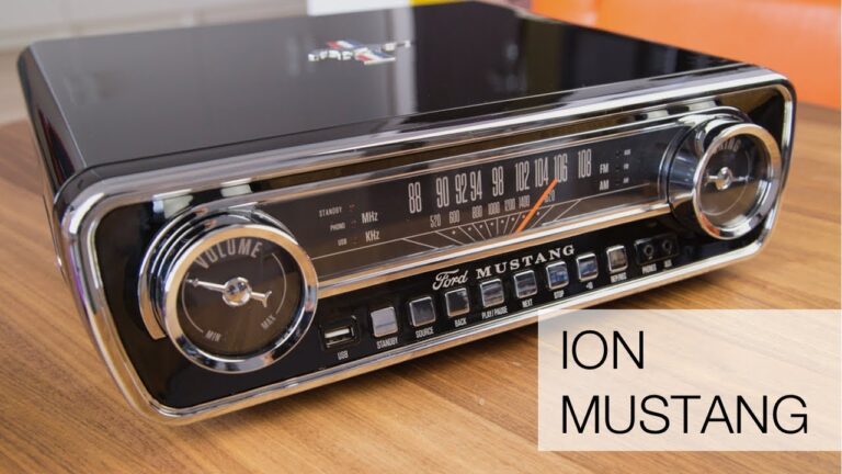 ION Mustang LP — как легендарный Ford, только проигрыватель