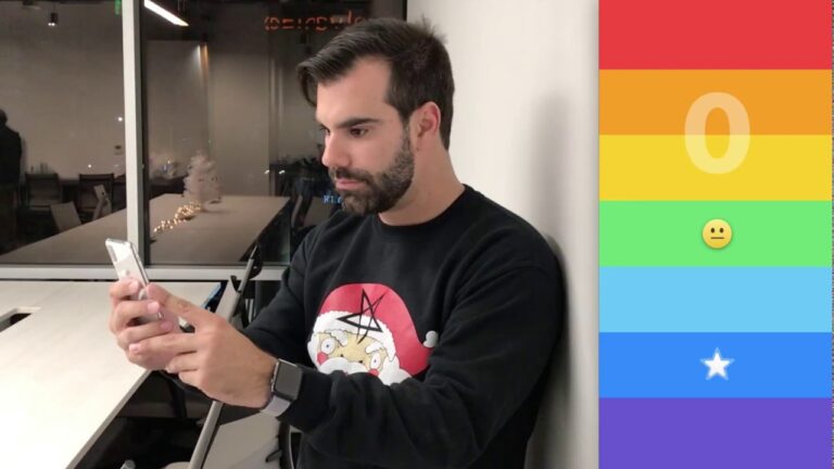 На iPhone X вышла игра, управлять которой нужно бровями